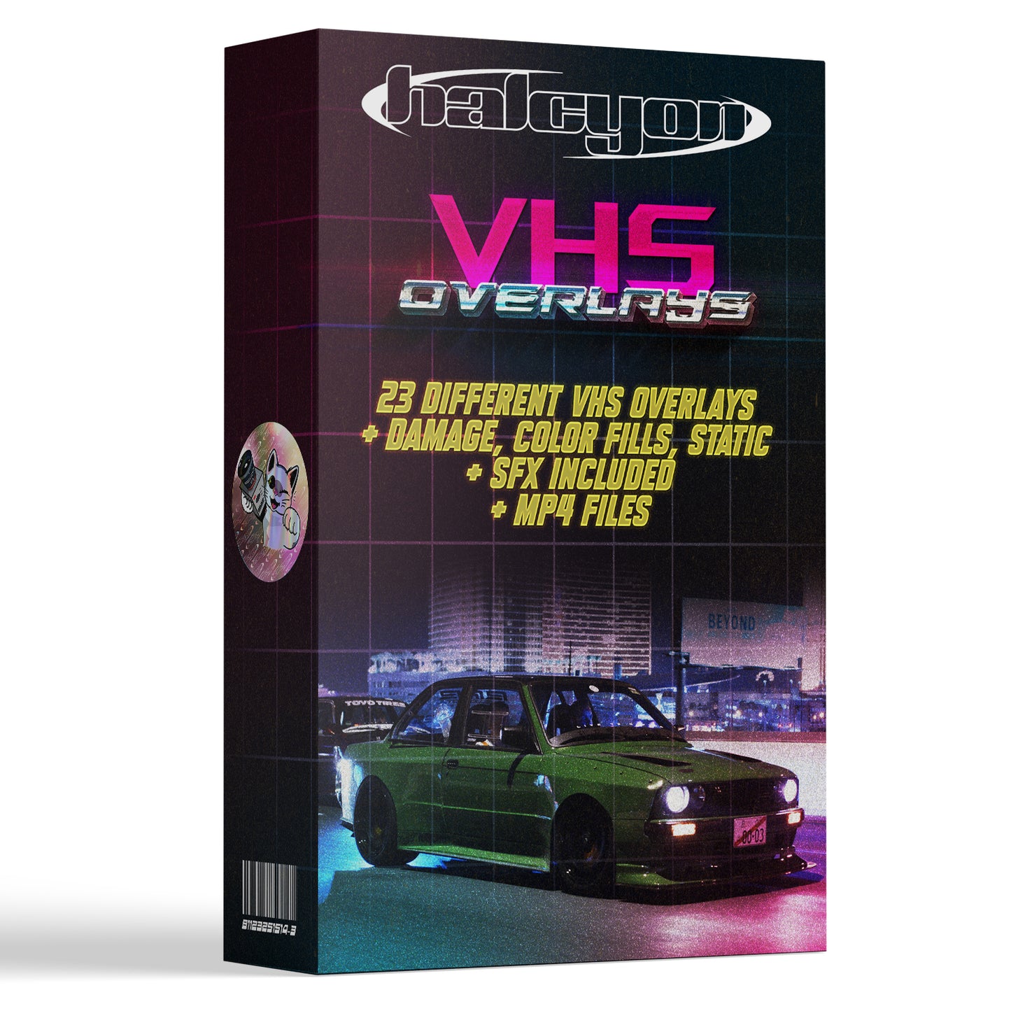 VHS Overlays - VHS look for video - Footage overlays - video editing overlays